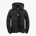 Men's Quilted Jacket with Hood