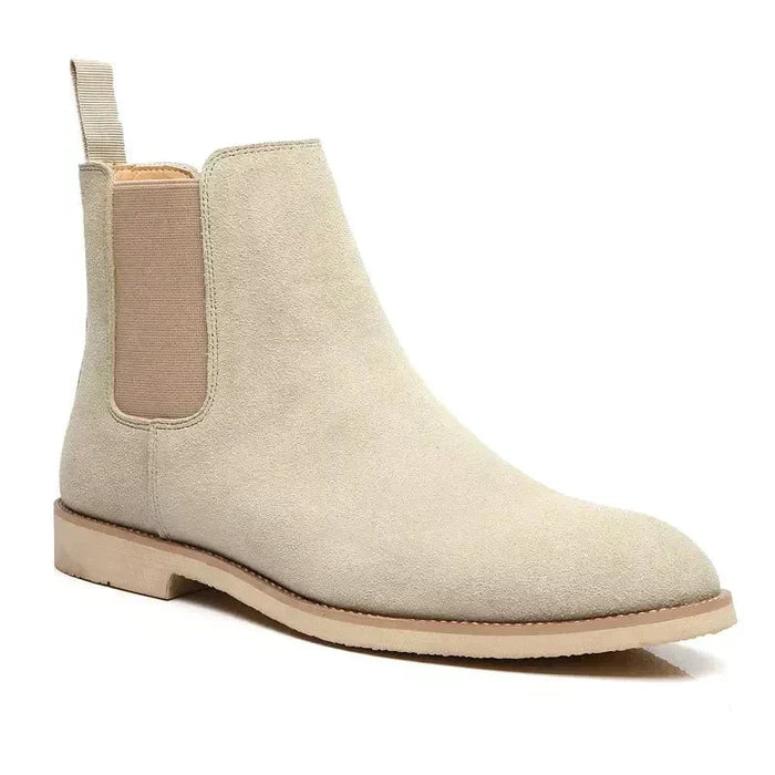 Men's Chelsea Boots Elasticated Side Panel Pull-On
