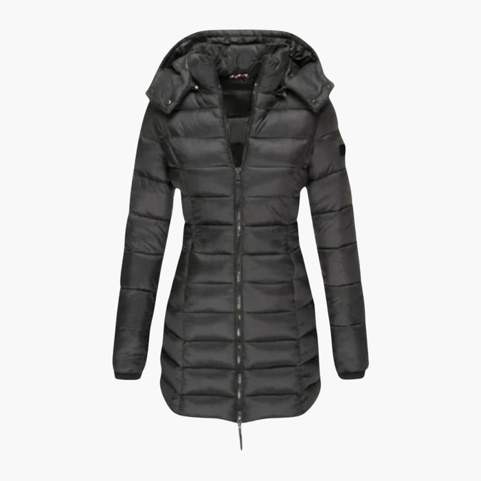 Women’s Winter Coat with Hood and Zip
