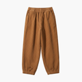 Men’s Corduroy Trousers with Wide Leg Fit and Adjustable Drawstring Waist Revised
