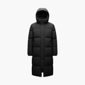 Men’s Long Quilted Winter Jacket with Hood