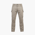 Men's Cargo Trousers with Zipper and Pockets