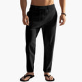 Men’s Beach Trousers with Elastic Waist and Drawstring