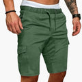 Men's Cargo Shorts with Multiple Pockets and Loose Fit