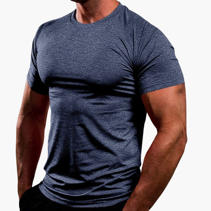 Men’s Crew Neck T-Shirt with Short Sleeves