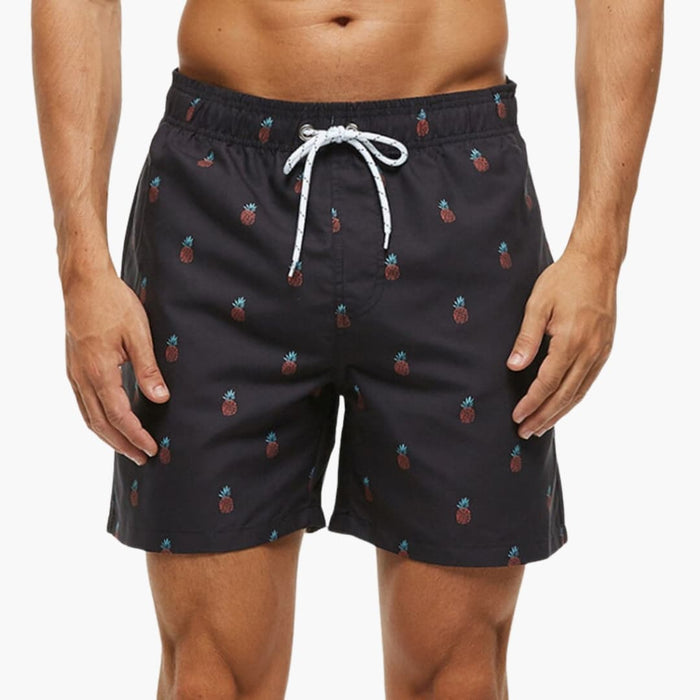 Men’s Swim Shorts with Drawstring and Mid-Length
