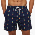 Men’s Swim Shorts with Drawstring and Mid-Length