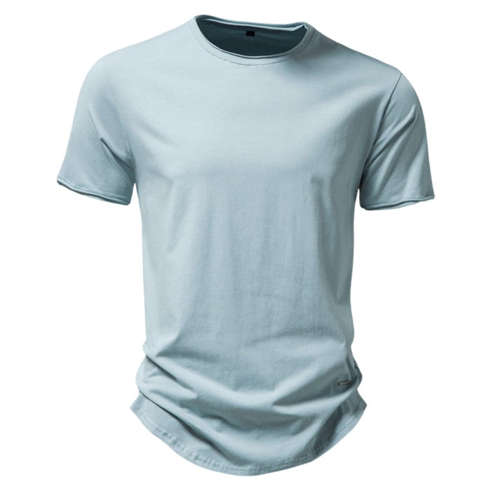 Men’s Modern Fit Cotton Crew Neck Short Sleeve T-Shirt