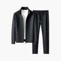 Men's Suit Set with Jacket and Trousers