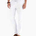 Men’s Summer Trousers with Elastic Waistband and Loose Fit