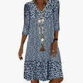 Women's Dress with Clean Lines and Smooth Surface