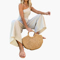 Women’s One-Shoulder Straight Leg Jumpsuit with Asymmetrical Neckline