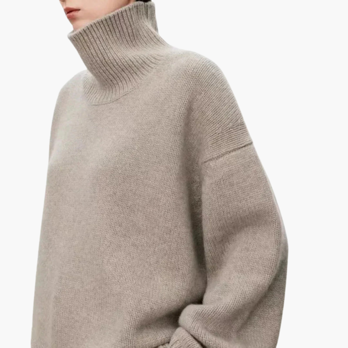 Women’s Oversized High-Neck Jumper