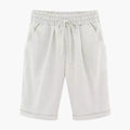Women’s Summer Shorts with Elastic Waist and Straight Leg