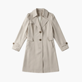 Women’s Trench Coat with Adjustable Waist