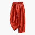 Women's Trousers with Elasticated Waistband and Side Pockets
