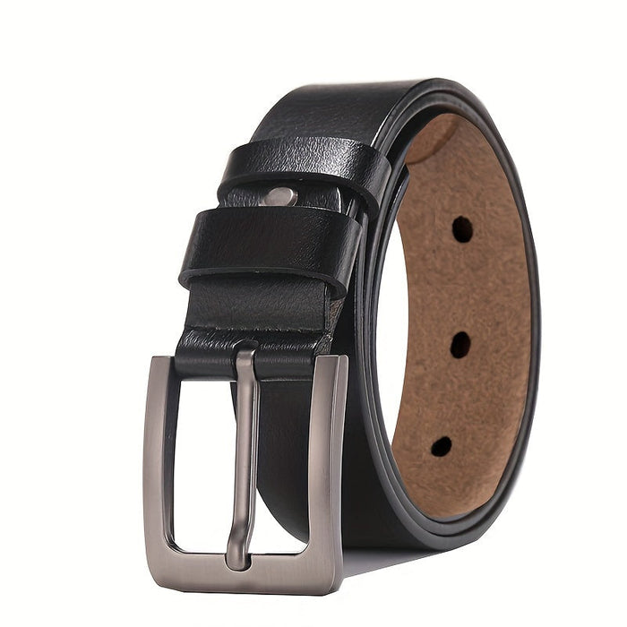 Men's Pin Buckle Belt with Adjustable Fit