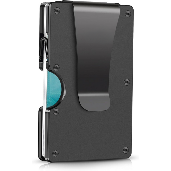 RFID-Blocking Wallet Carbon Fibre Money Clip Slim